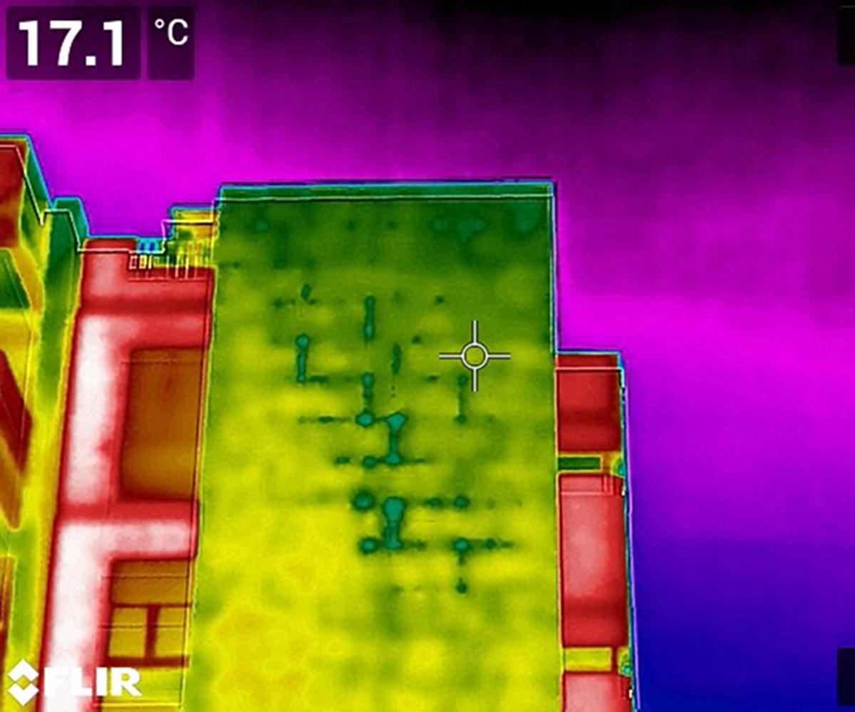 Ispezione termografica